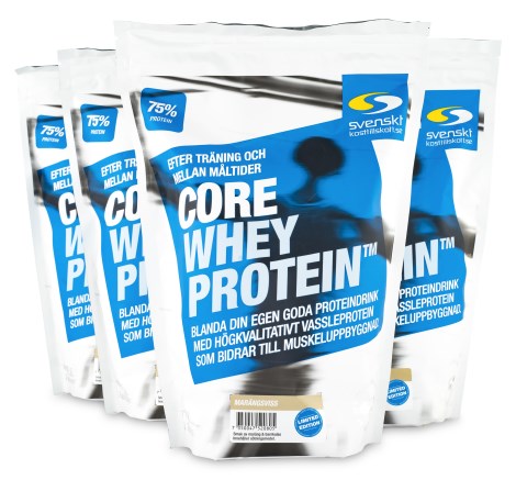 Core Whey Protein bästa proteinpulvret 2018